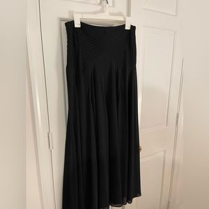 Black maxi skirt Ann Taylor size 8
